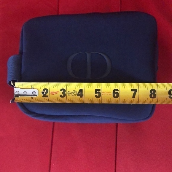DIOR Men's Toiletry Pouch Navy Blue Authentic Savage - Picture 13 of 15